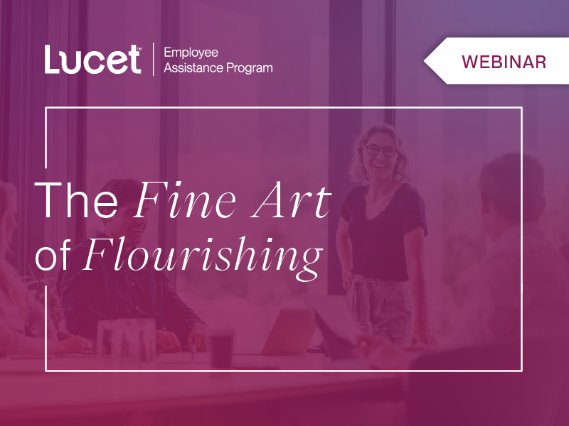 The Fine Art of Flourishing