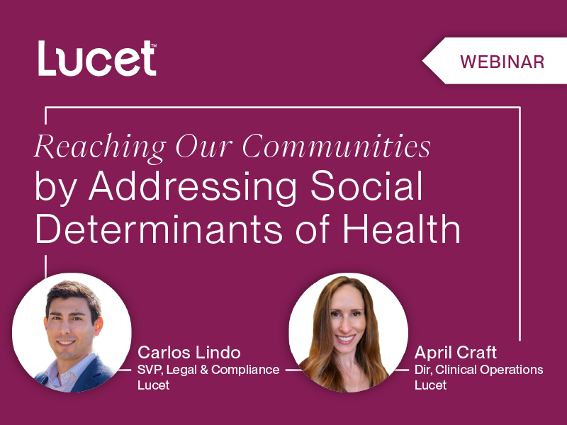 Bridging the Gap: Reaching Our Communities by Addressing Social Determinants of Health